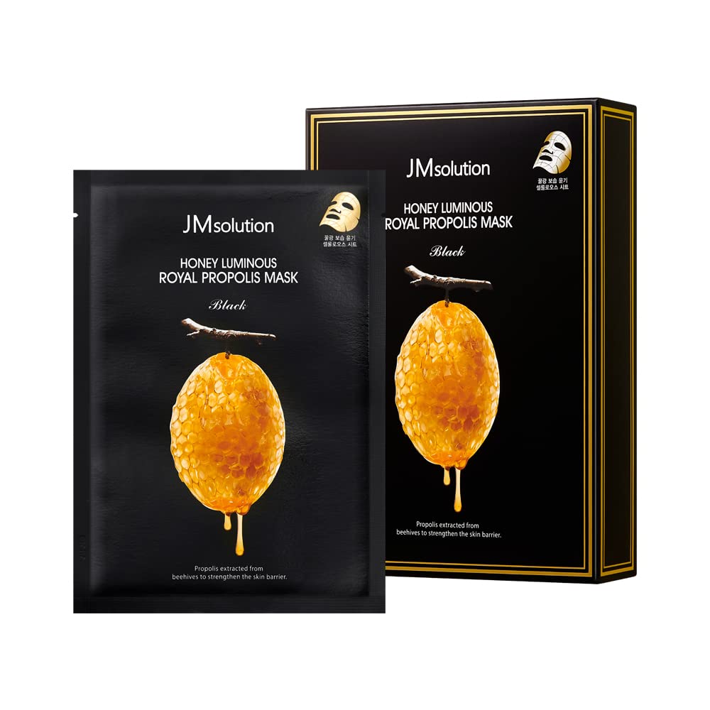 JMsolution Honey Royal Propolis Ampoule bottle showing deep hydration potential