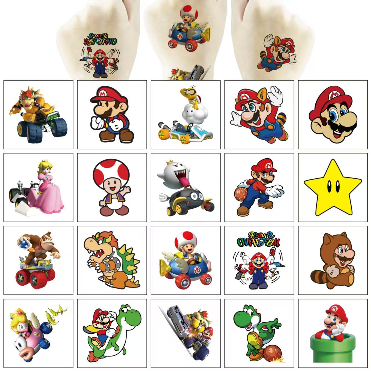 JMYUJX Mario-themed decorations that double as prizes