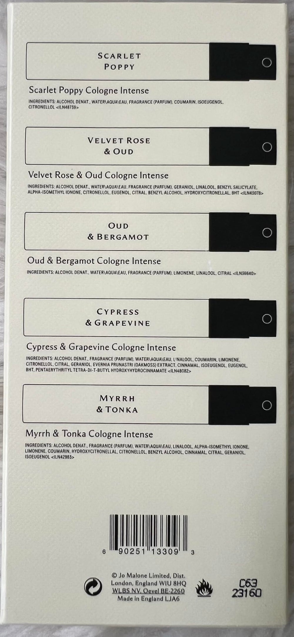 Jo Malone Oud & Bergamot mini bottle highlights bold scent options for daily wear