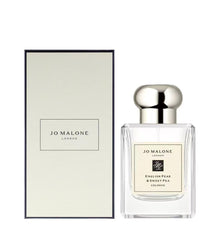 Jo Malone English Pear & Sweet Pea bottle in light, long-lasting scent for daily wear.