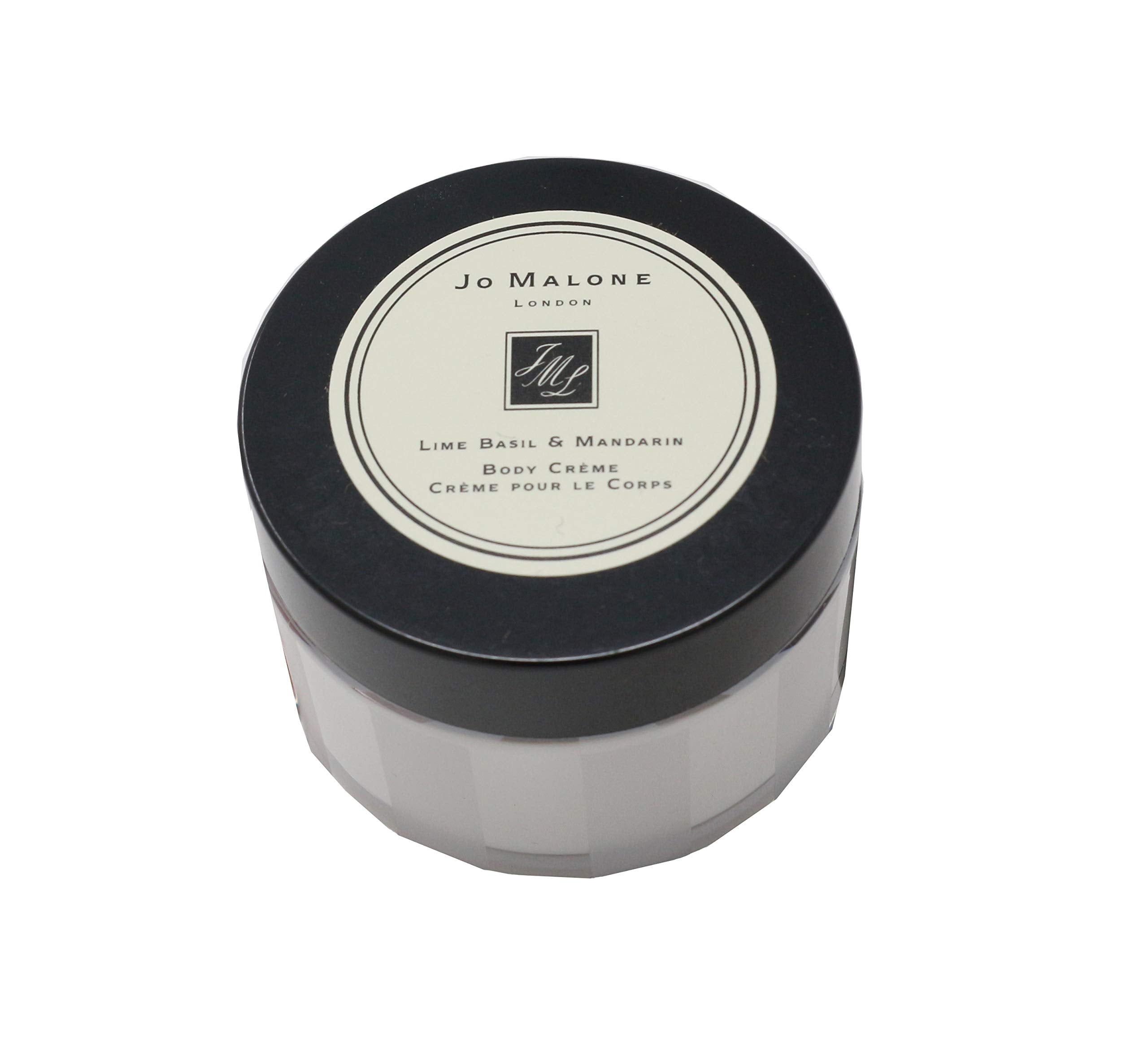 Jo Malone Lime Basil and Mandarin Body Creme 1.7 oz jar delivering rich hydration for daily moisture.