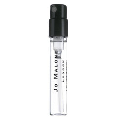 Jo Malone Myrrh and Tonka sample vial for testing scent before full-size purchase.