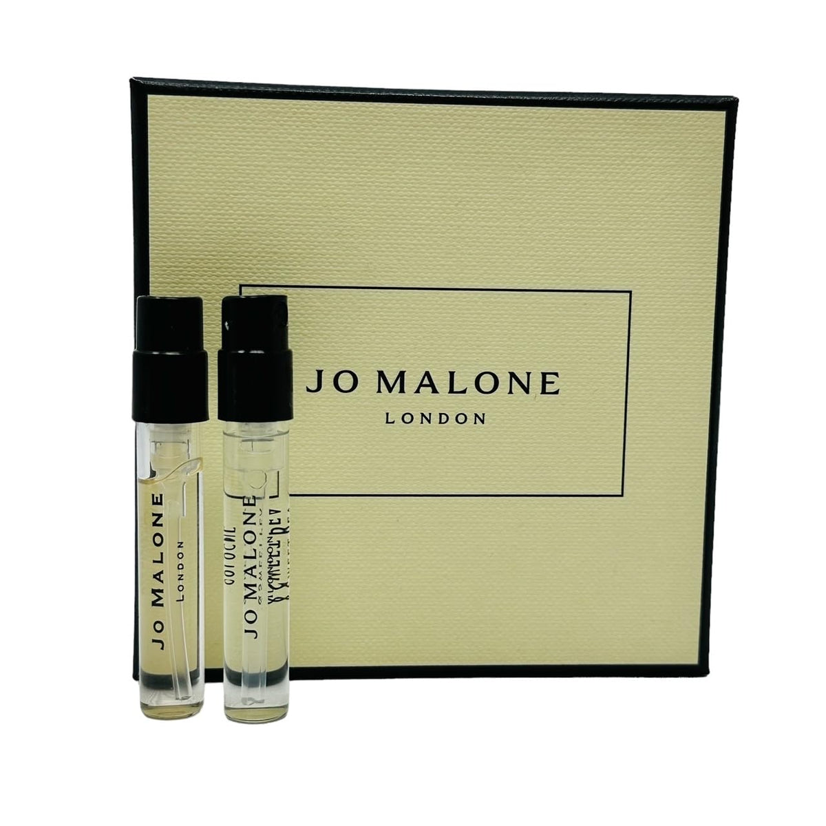 Jo Malone Red Roses sample vial, perfect for testing fragrance on the go.