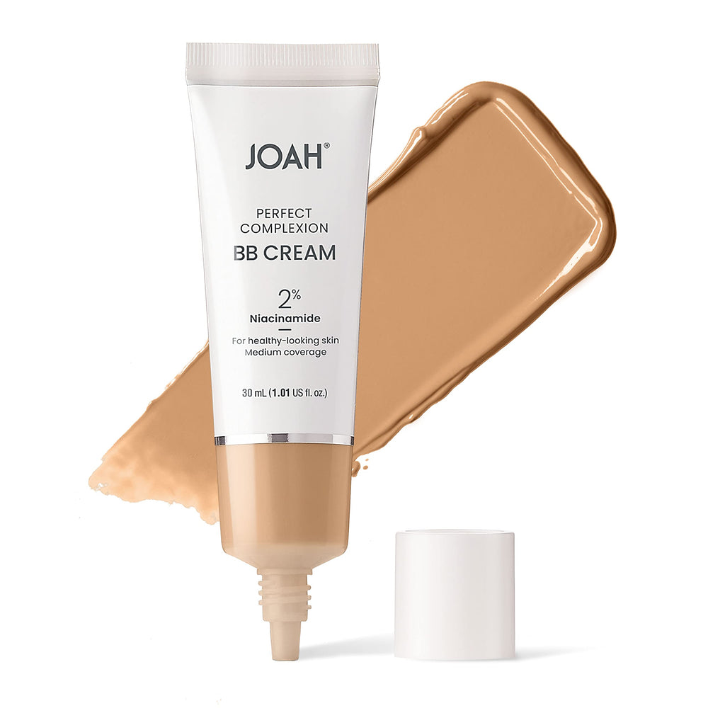 JOAH Perfect Complexion BB Cream packaging with pump for easy daily use