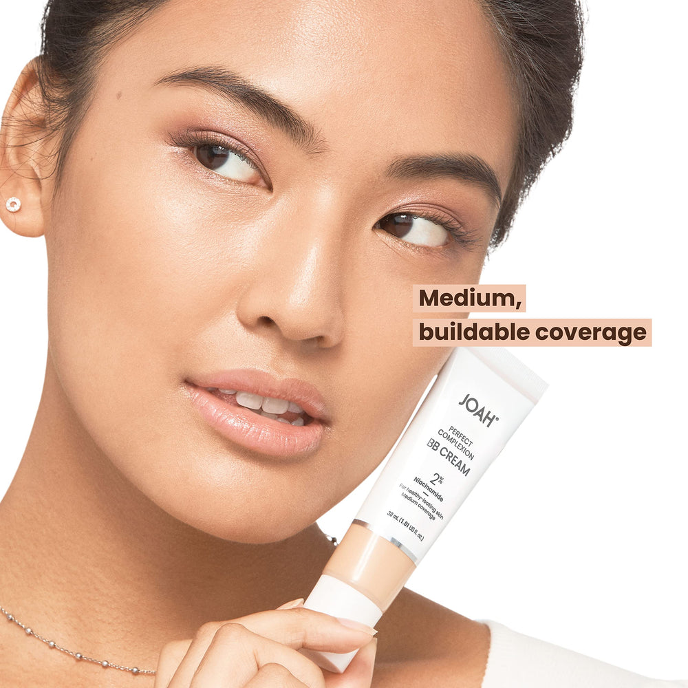 JOAH BB Cream malachite extract illustration emphasizes pollution protection
