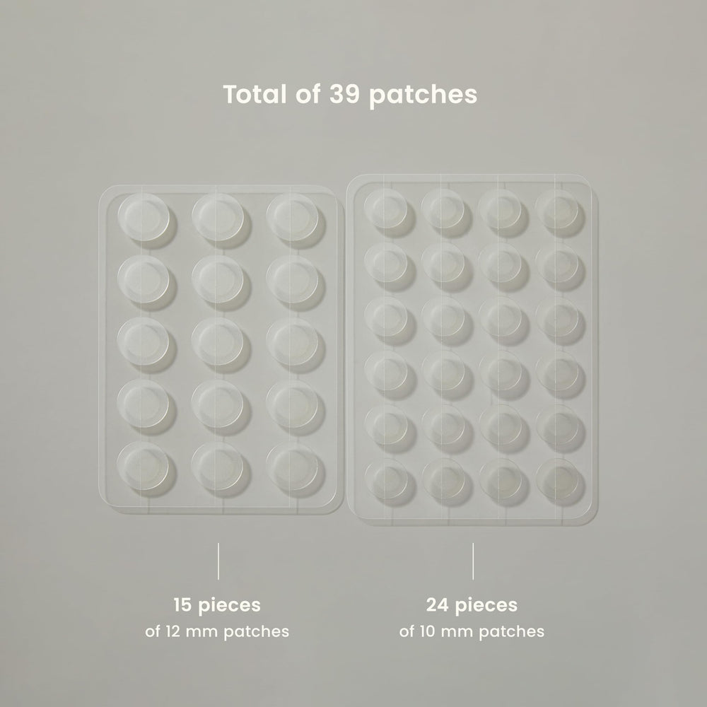 JOAH Heal Me CICA Spot Patch on skin in daylight blends naturally
