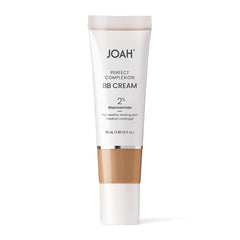 JOAH Perfect Complexion BB Cream blending on skin for medium coverage with a natural semi matte finish