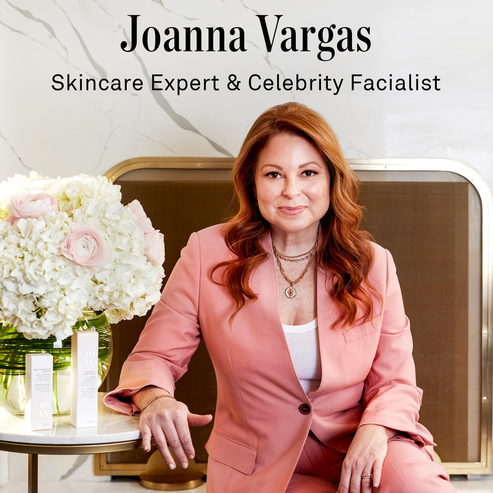 Joanna Vargas Eden Pro with Ginkgo Biloba suggesting soothing, barrier-supporting properties.