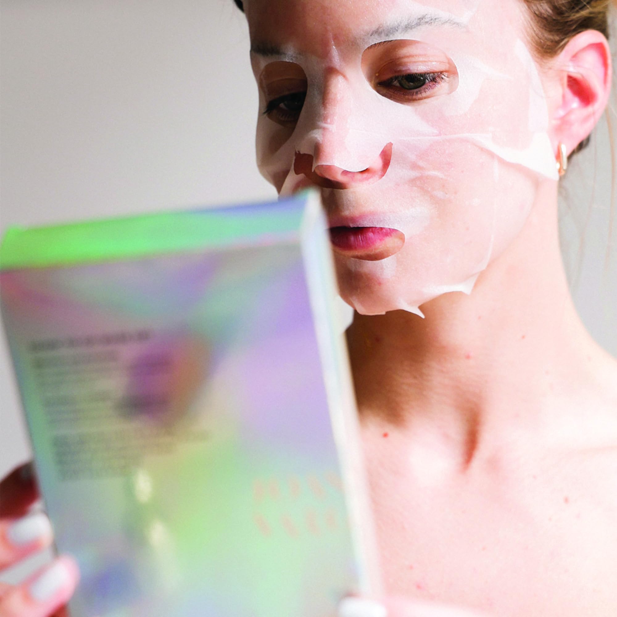 Joanna Vargas Glow To Go Bright Eye Hydrating Mask sheet refreshes under-eye area