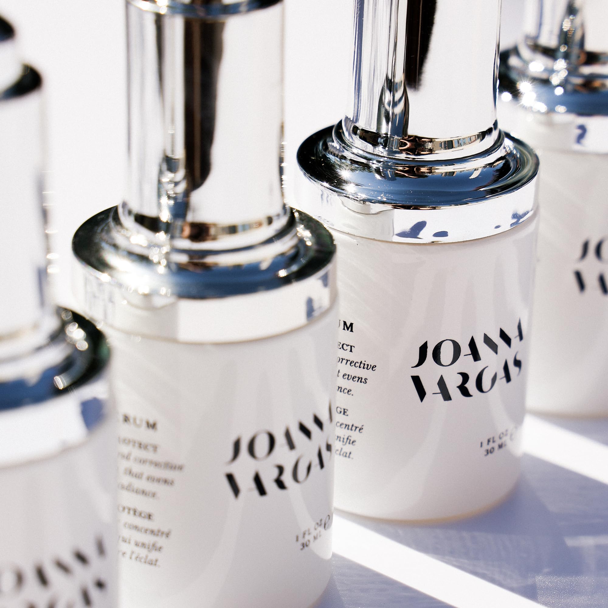 Texture close-up shows lightweight, fast-absorbing formula on skin.