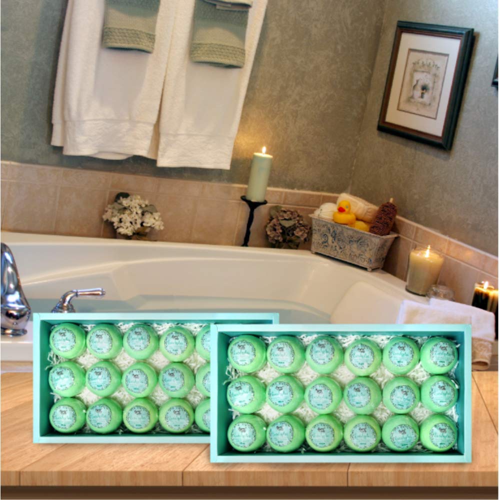 Joanne Arden Organics bath bombs for him and her promote spa-like refreshment at home
