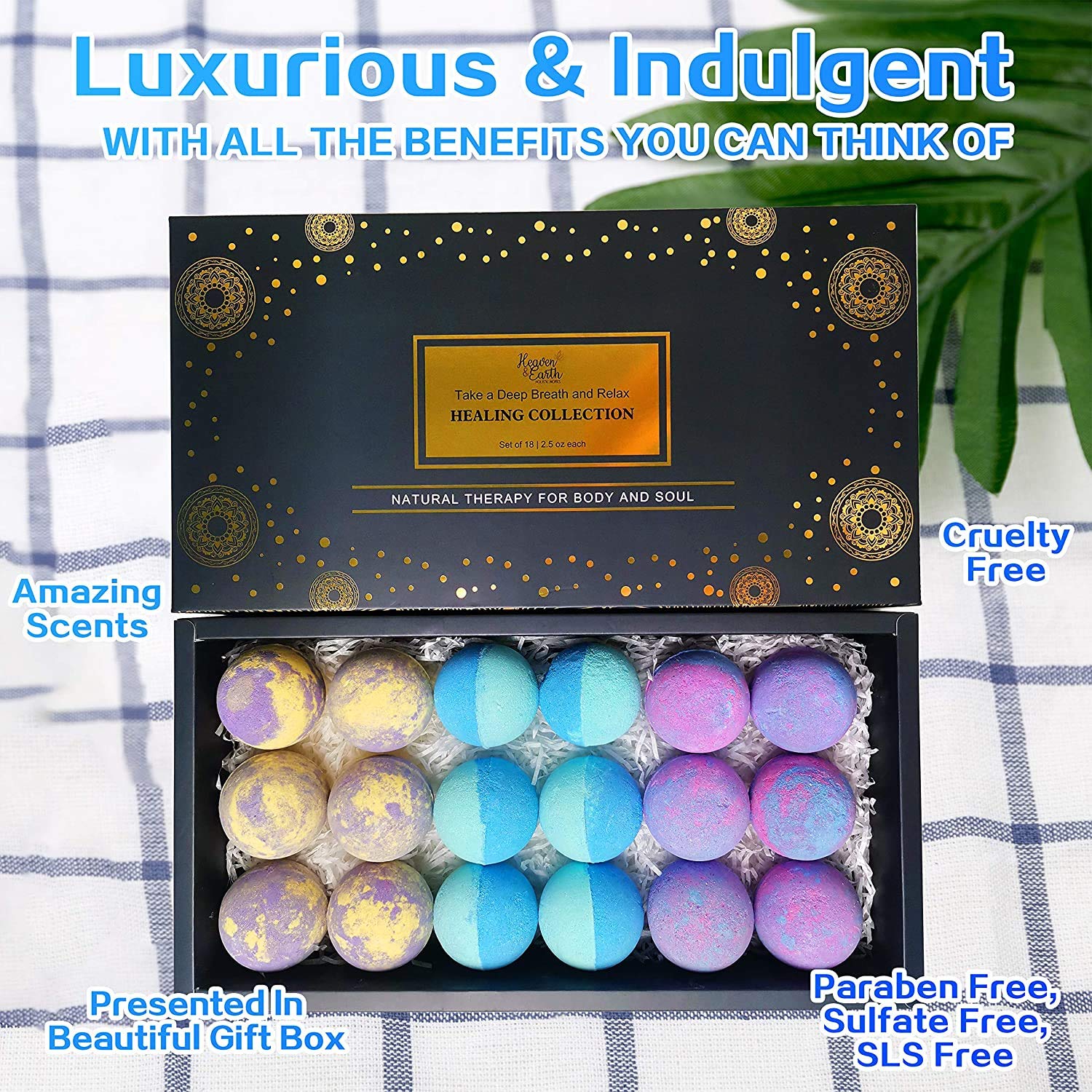 Joanne Arden Gift Box bath bombs—gifting spa-like soak at home.