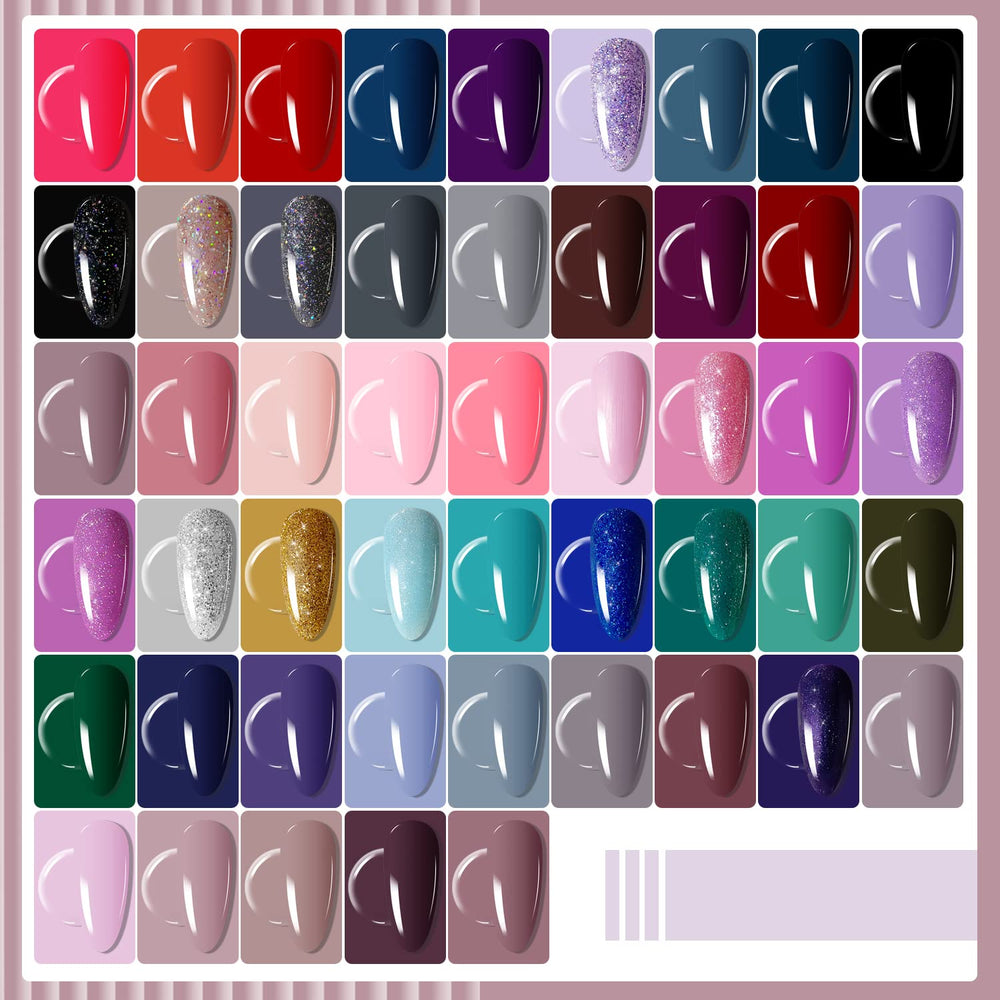 JODSONE base coat and top coat bottles in the bundle