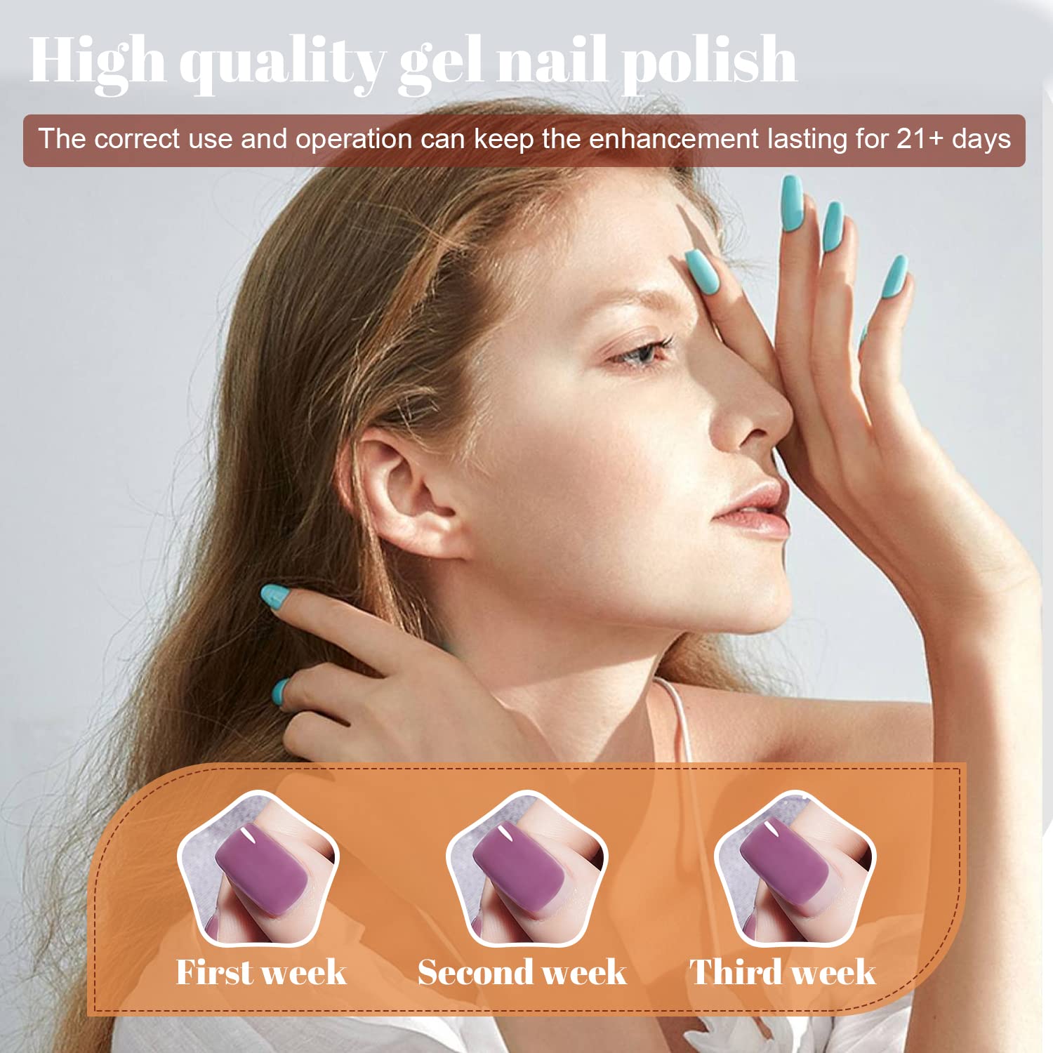 JODSONE base coat and top coat set, foundation for lasting gel color.