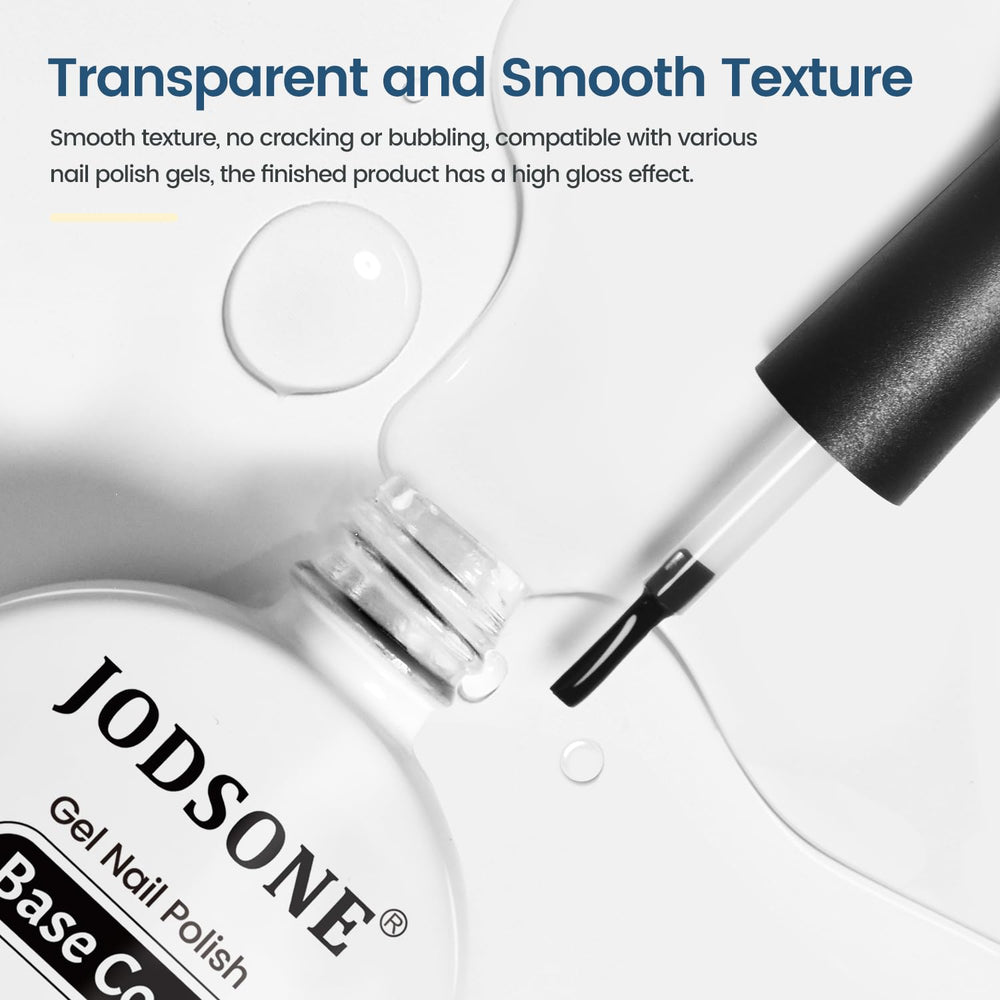 Glossy finish highlighted by JODSONE base coat after curing.