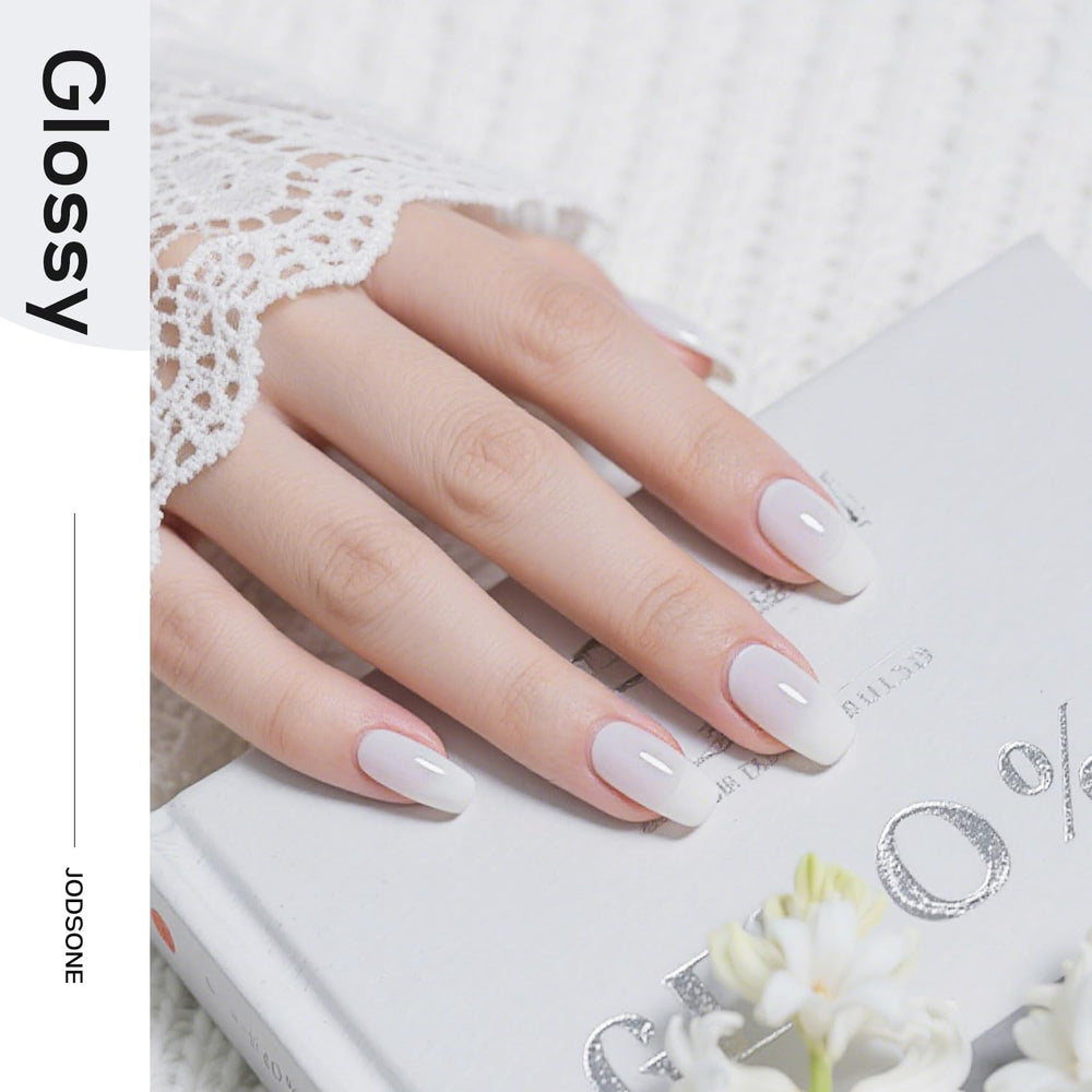 JODSONE base for nail art demonstrates versatile foundation for designs.