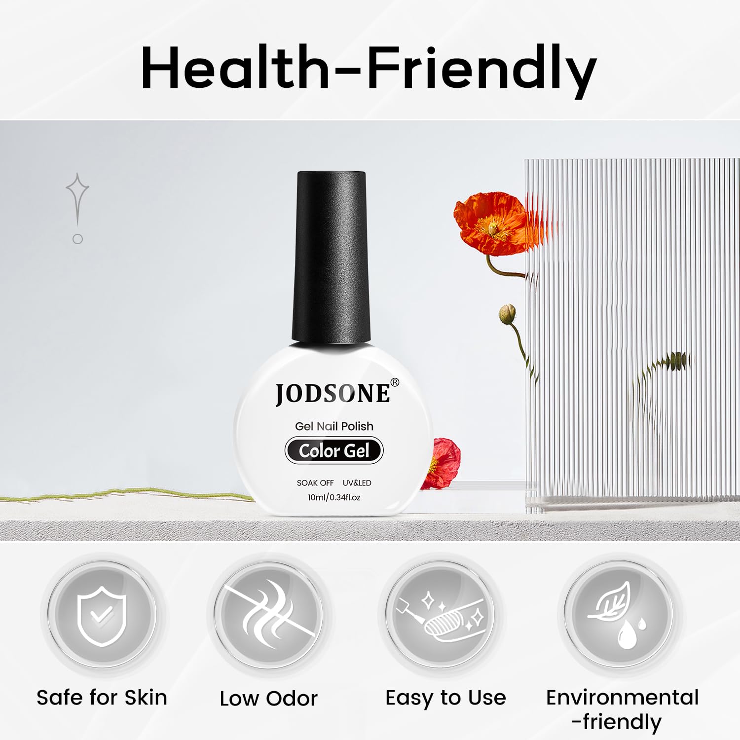JODSONE chip-resistant finish signals longer wear with fewer chips.