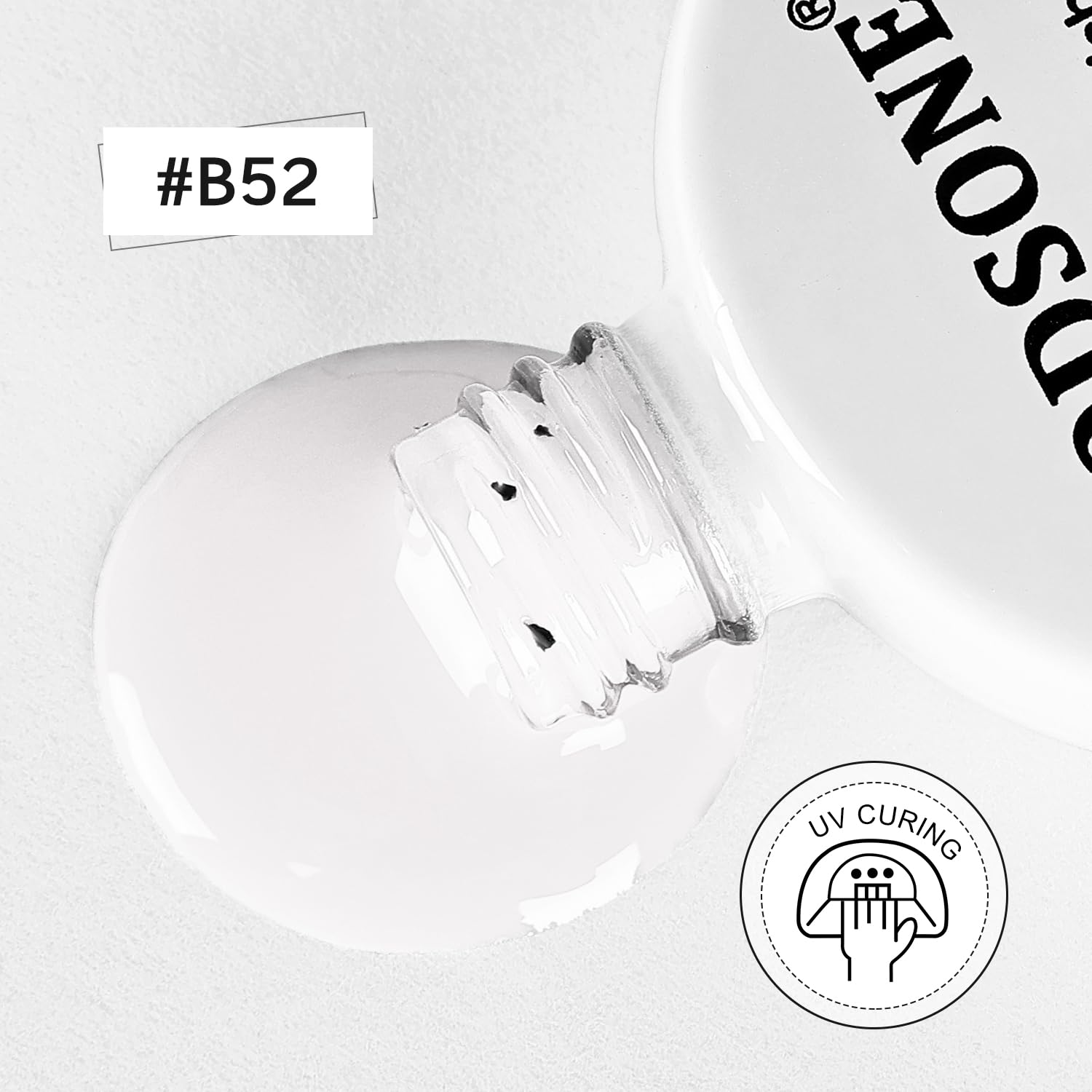 JODSONE cream-texture brush enables smooth, controlled application for flawless coats.