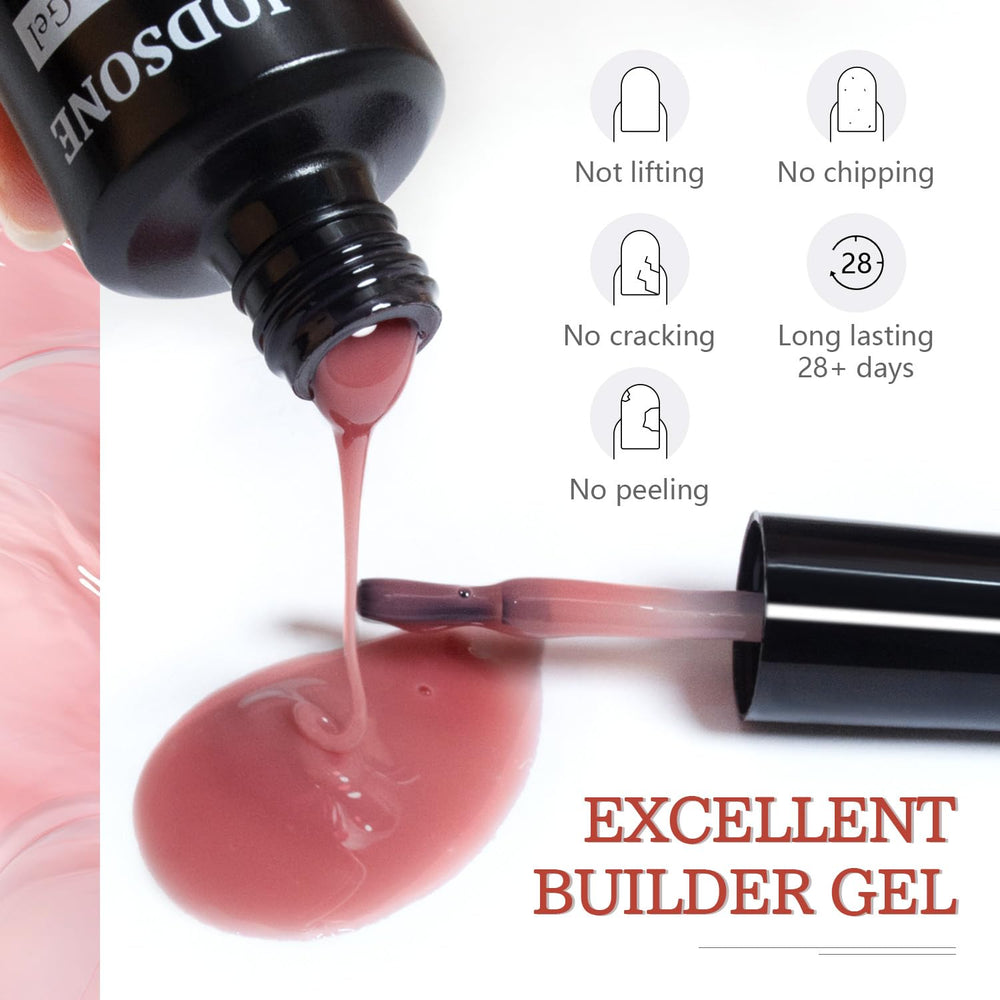 JODSONE DIY and salon use guide demonstrates versatile gel nail options.