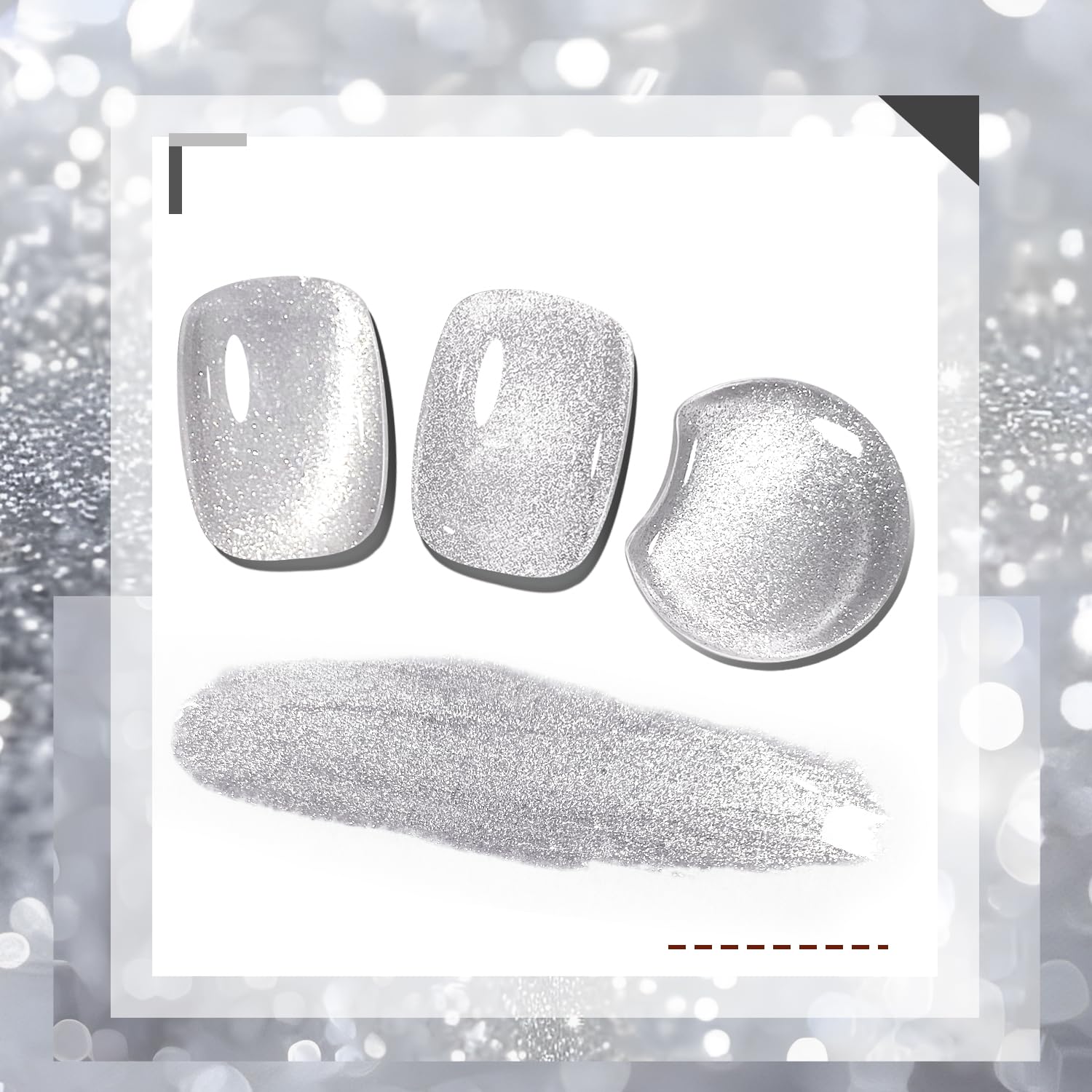 JODSONE easy glide brush delivers smooth, even coverage on nails.