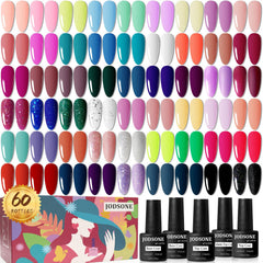 JODSONE emerald green nail polish bottle, vibrant color for chic manicures.