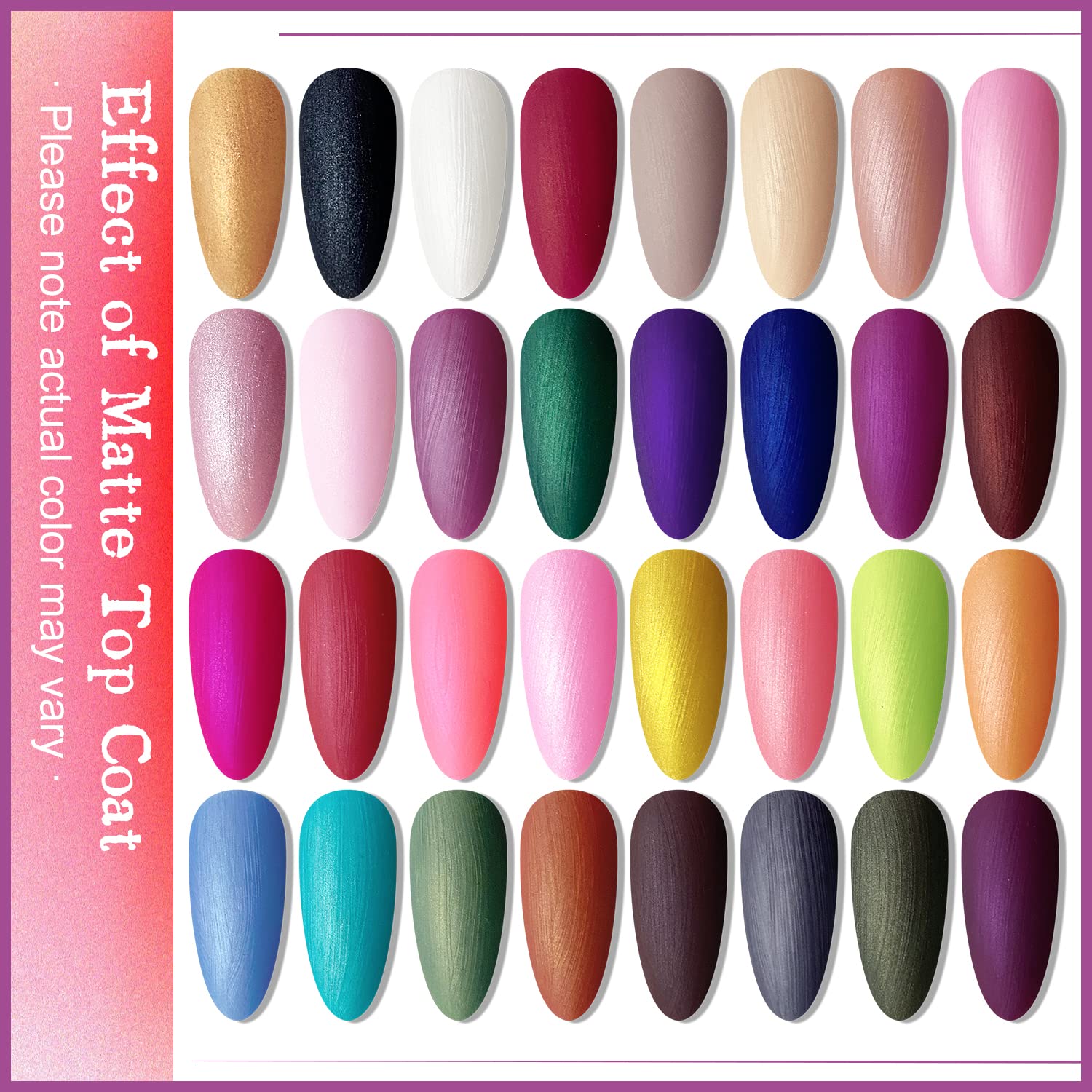 JODSONE gift-ready gel polish set appeals to beauty lovers.