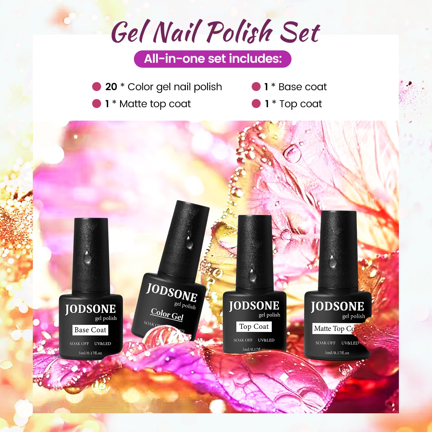JODSONE gift-ready nail set, ideal for holidays.