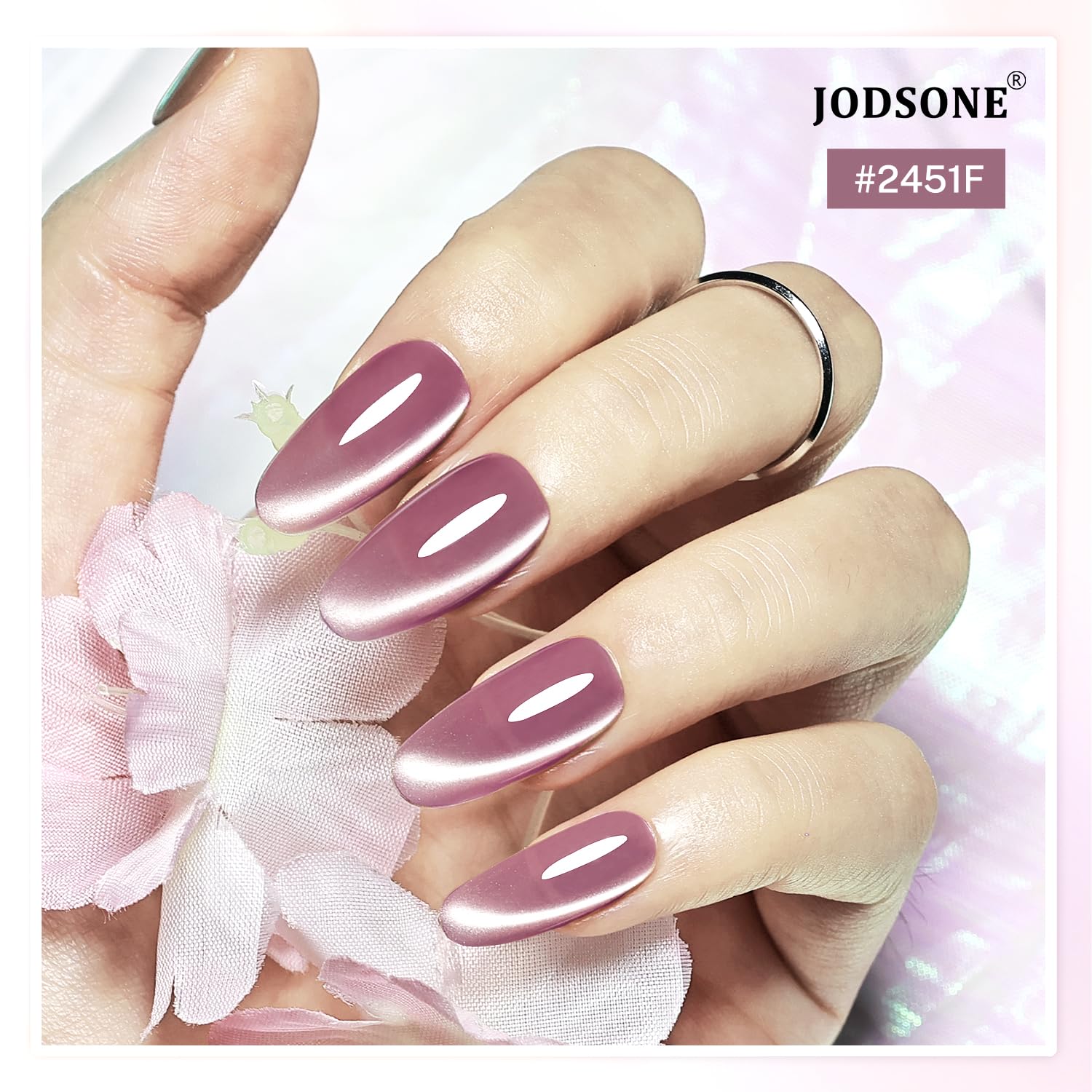JODSONE LED curing guidance for quick, durable at-home manicures.
