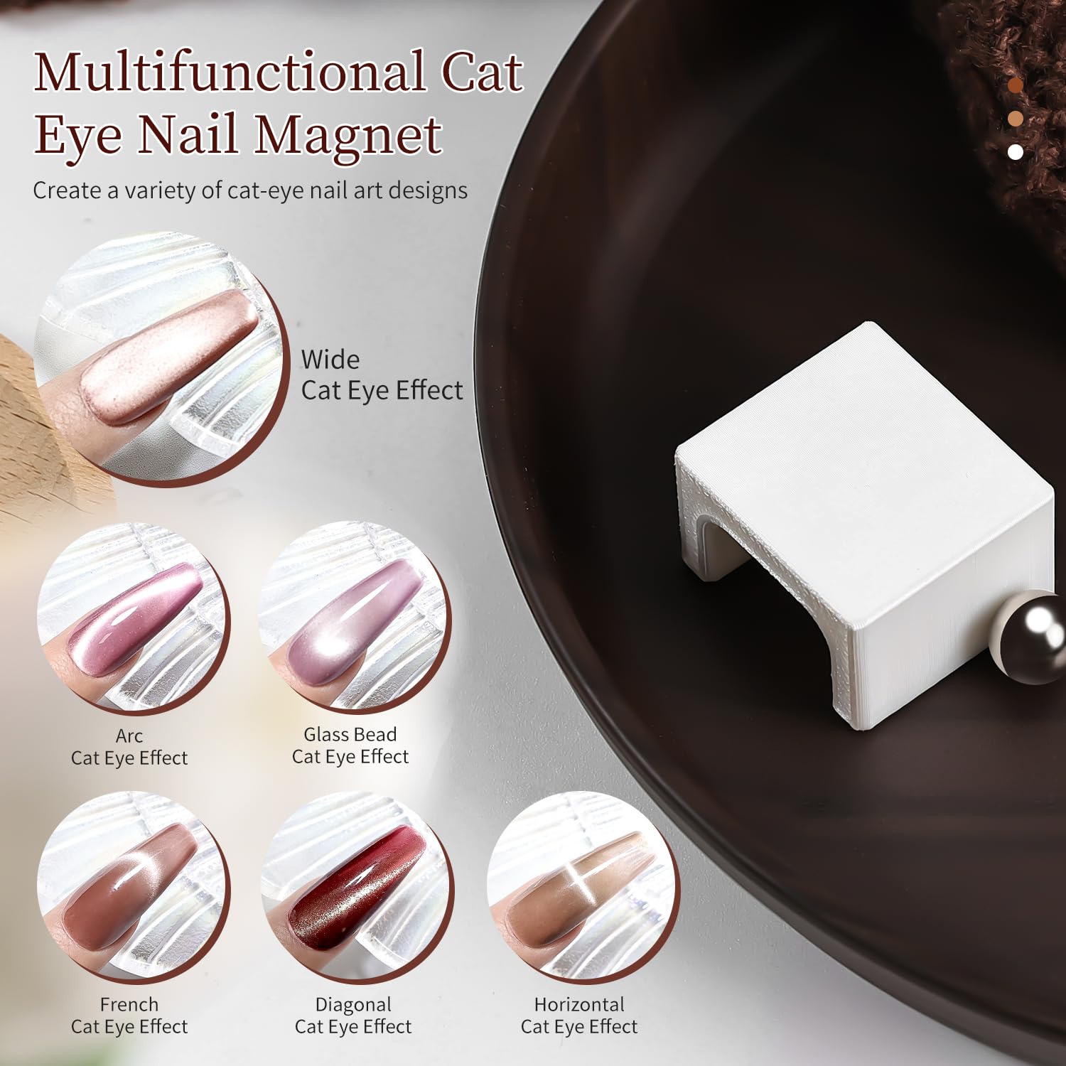 JODSONE magnetic nail art tool suitable for home or salon use.