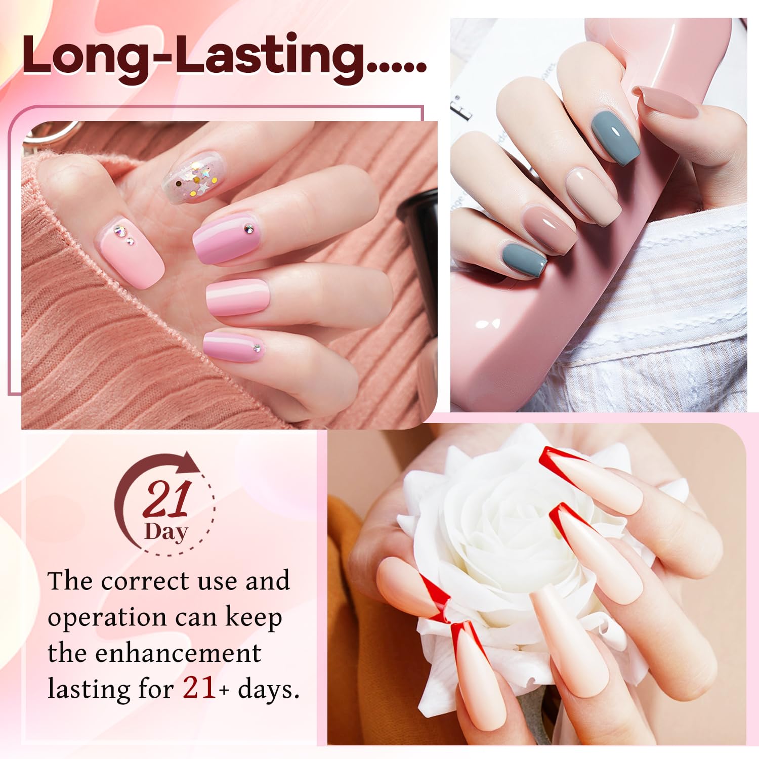 JODSONE matte and glossy top coats for versatile nail finishes