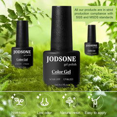 JODSONE nail art tools kit for easy at-home manicures and finishing touches