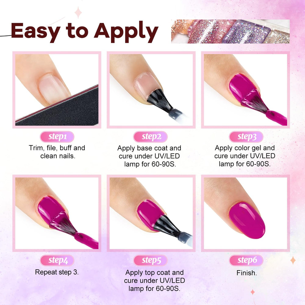JODSONE nail tools help you perfect application and cleanup.