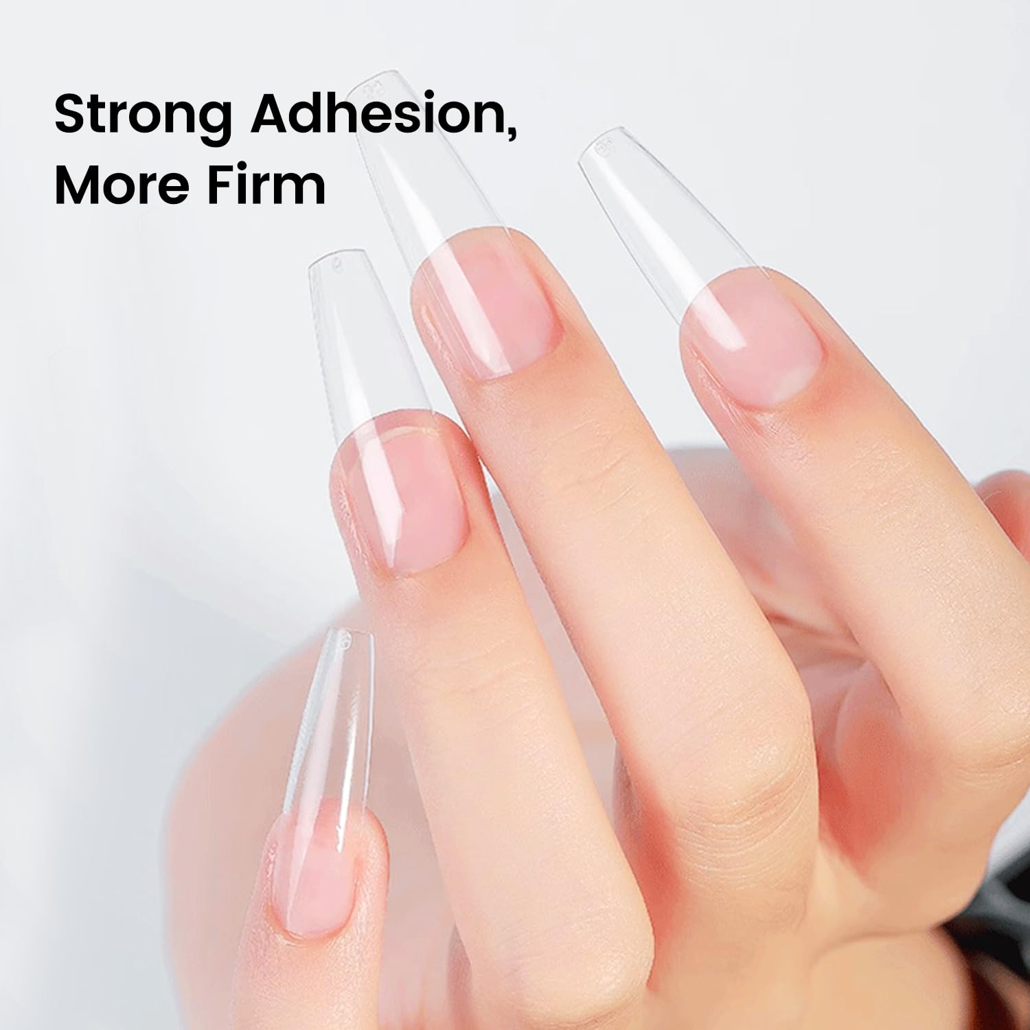 JODSONE nail glue brush shows easy, starter-friendly application.