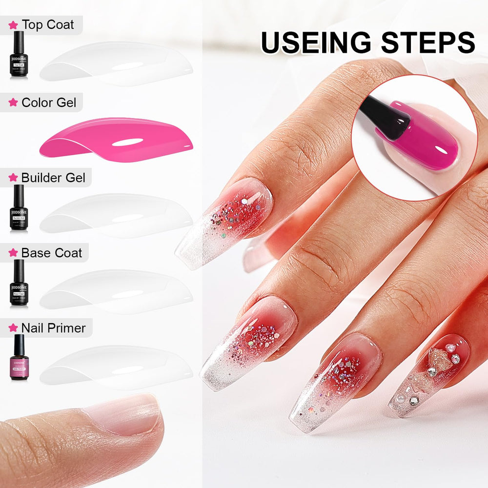 JODSONE-nail-lamp-cure-not-included reminder to use a compatible lamp.