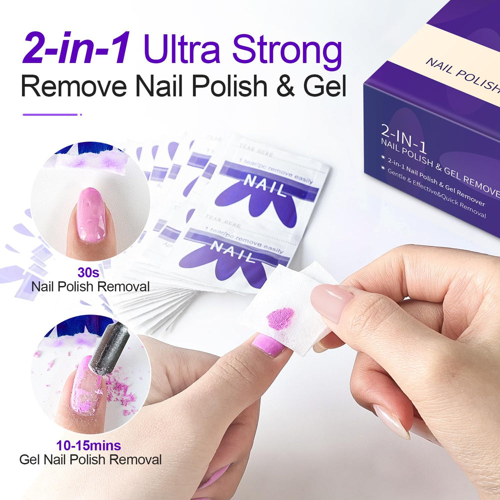 JODSONE remover pads offer a no-spill, quick application experience.