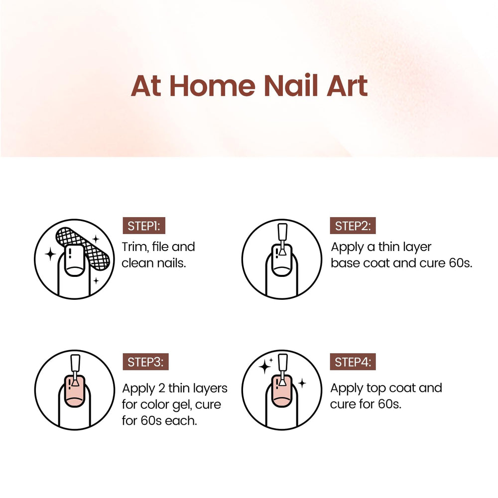 JODSONE nude pink polish on natural nails look