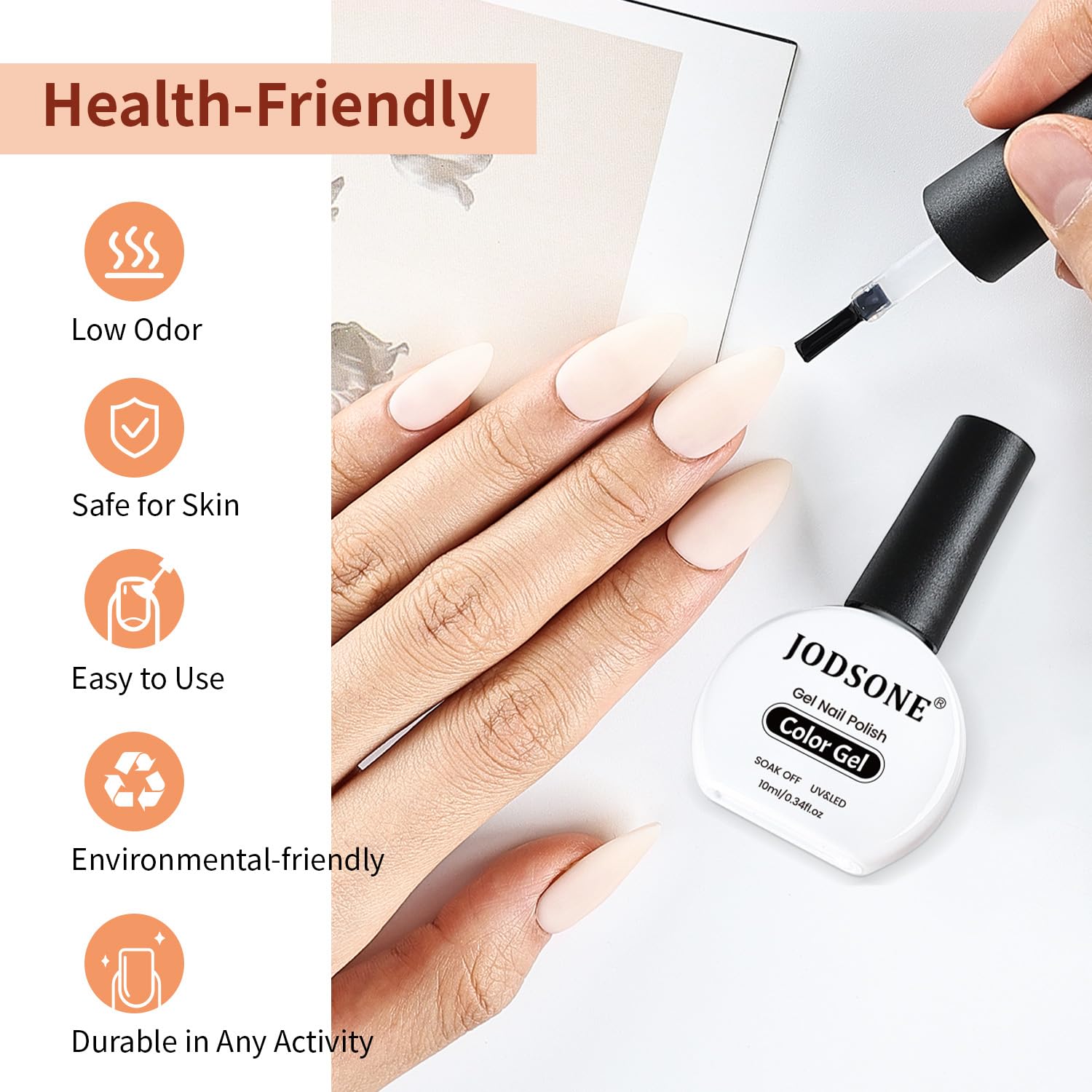 JODSONE gel polish set for professional finishes and at-home convenience.