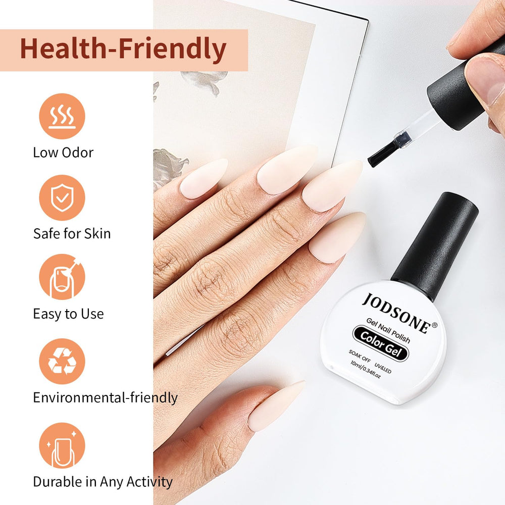 JODSONE gel polish set for professional finishes and at-home convenience.