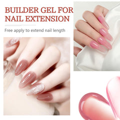 JODSONE Red builder gel bottle for bold color enhancements.