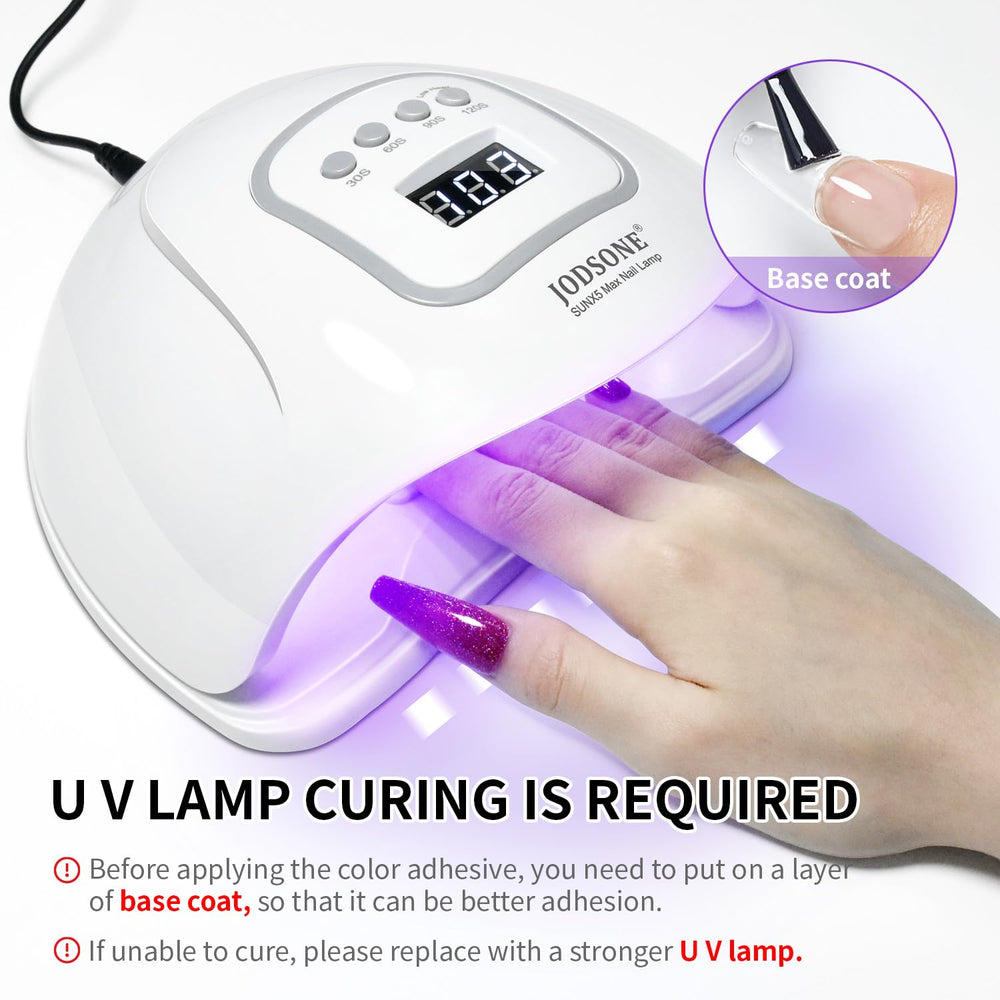 JODSONE sage green gel nail polish bottle side highlights at-home salon quality results.