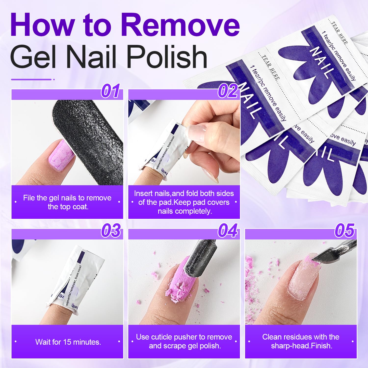 JODSONE professional salon and home nail care kit essential.
