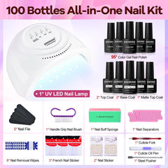 JODSONE top coat bottle seals shine and protects color.
