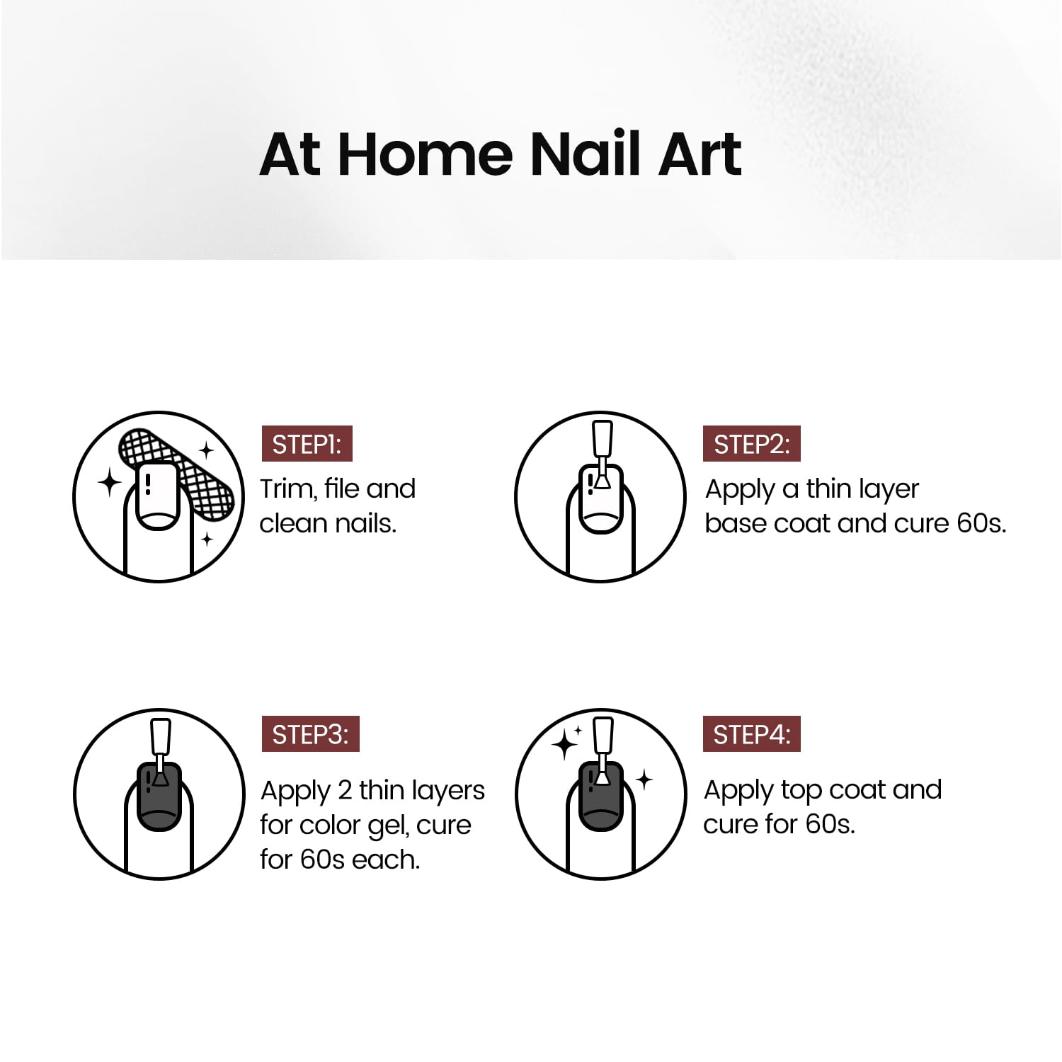 JODSONE gel base coat aids durable adhesion