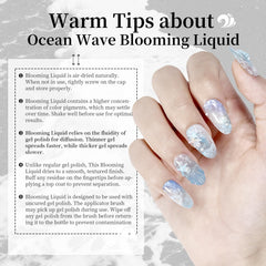 JODSONE blooming liquid application shown for beginners creating waves