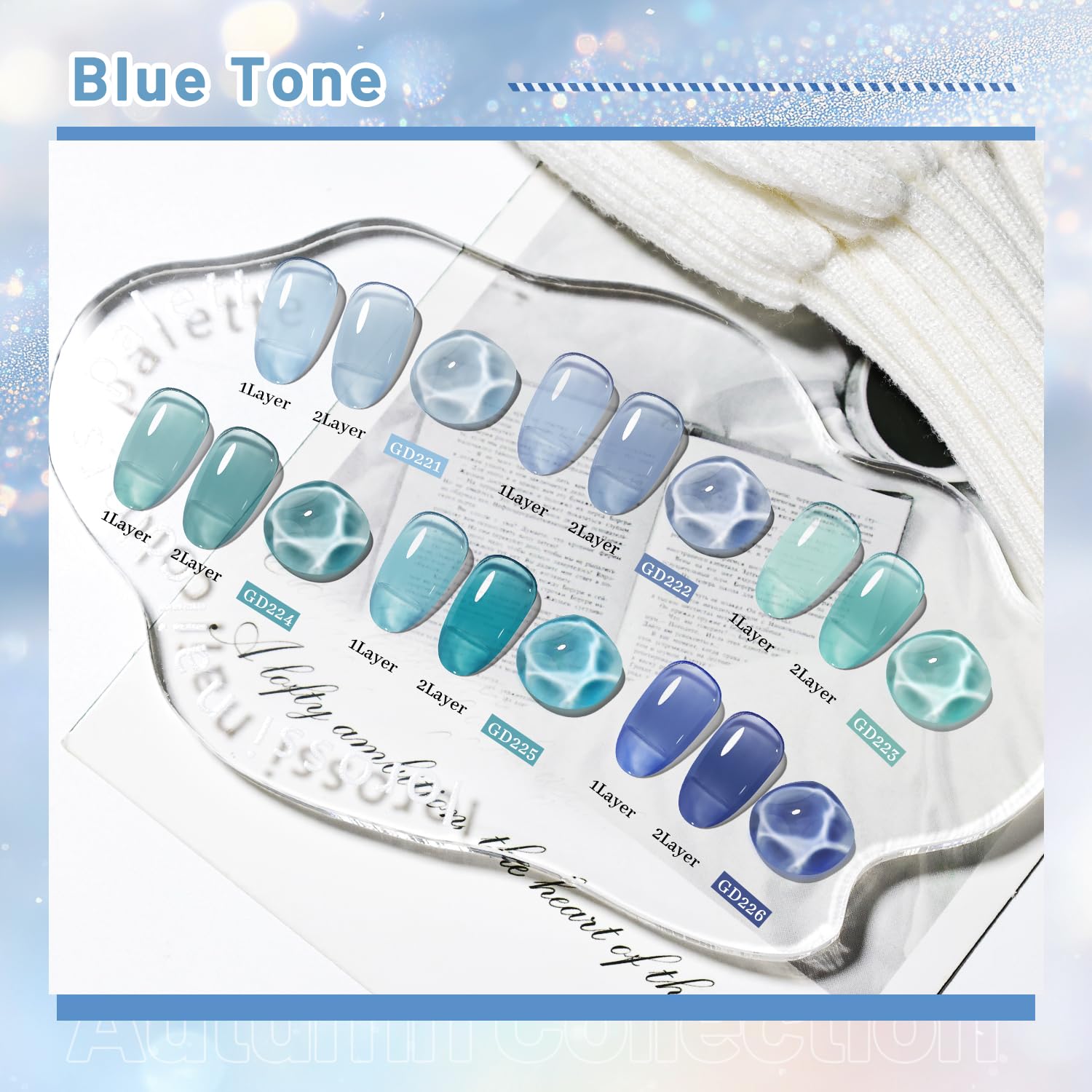 JODSONE easy-glide brush speeds up professional-style nail application