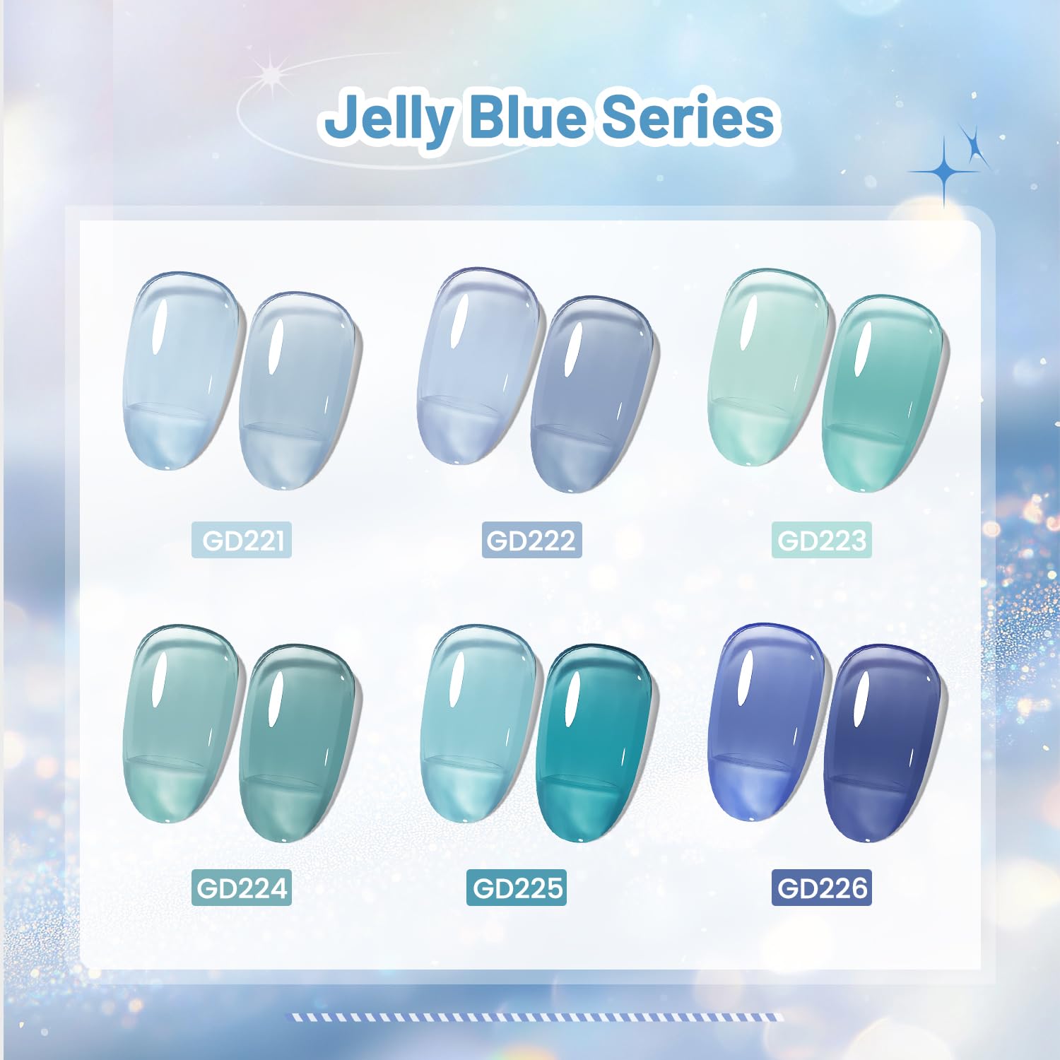 JODSONE jelly polish brush enables smooth, streak-free application