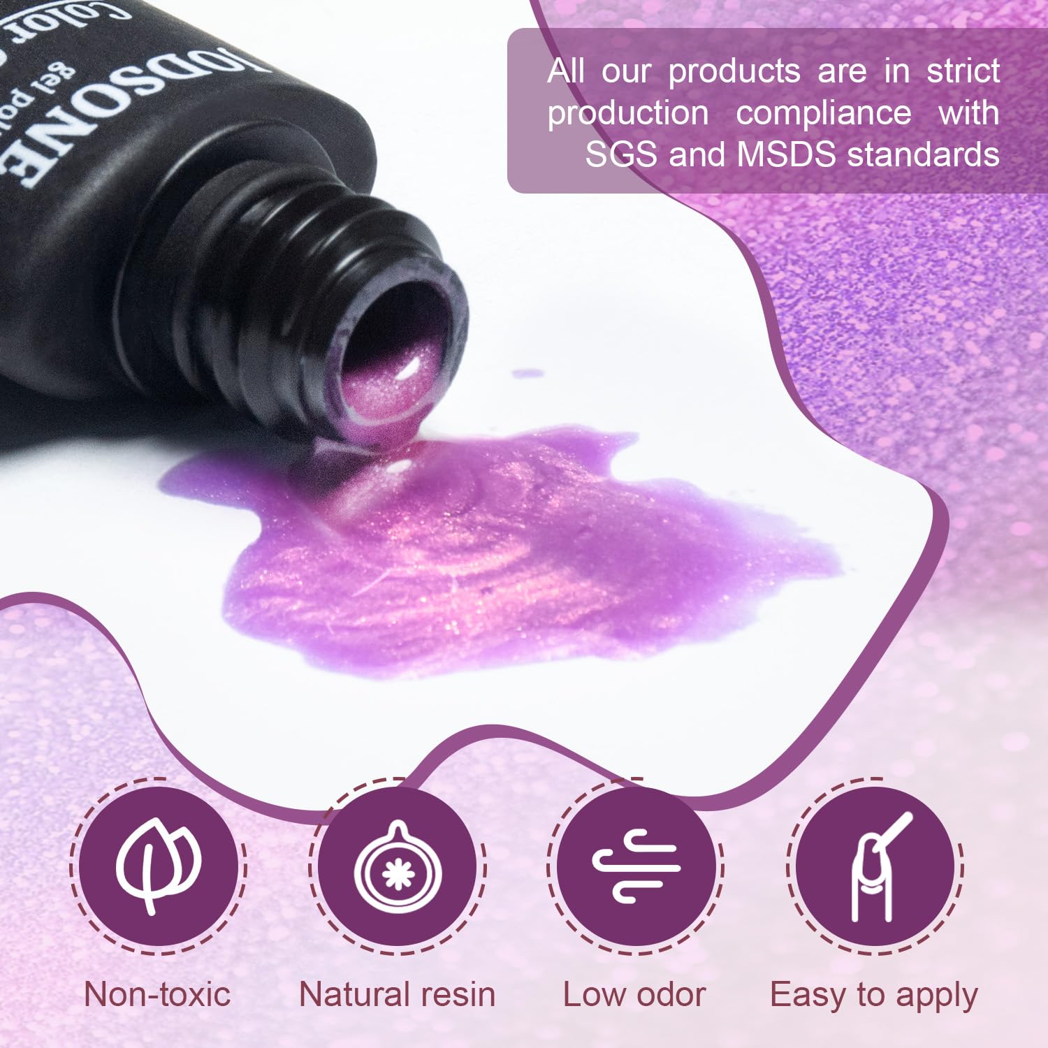 JODSONE essential nail accessories included for easy prep