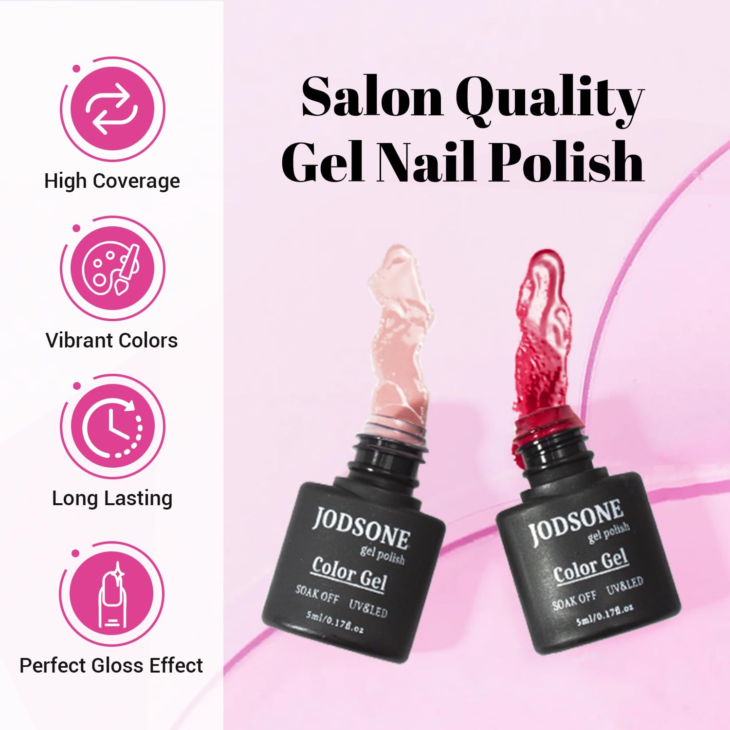 JODSONE nail art glitters dazzle for unique accent nails