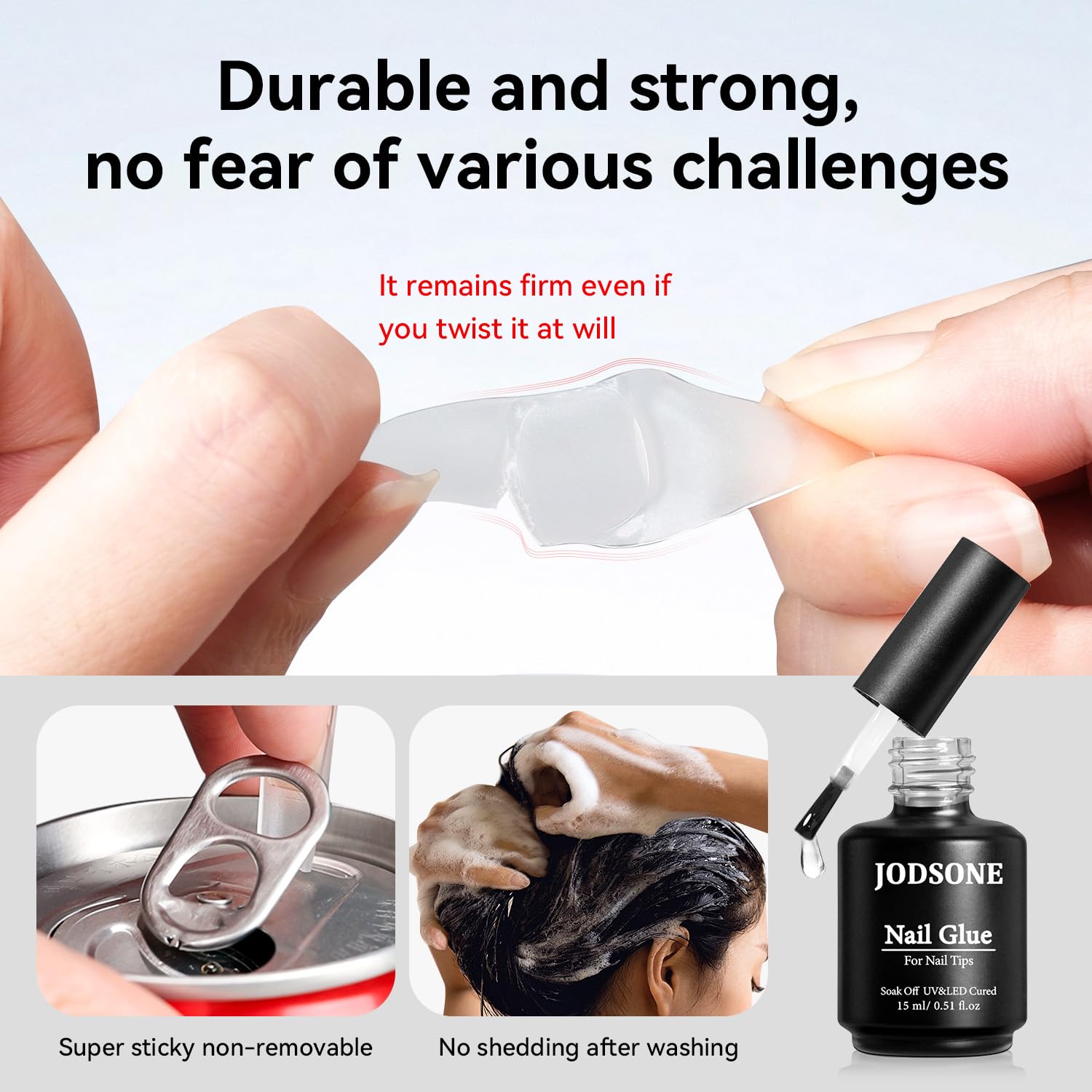 JODSONE rhinestone glue for securing decorative accents