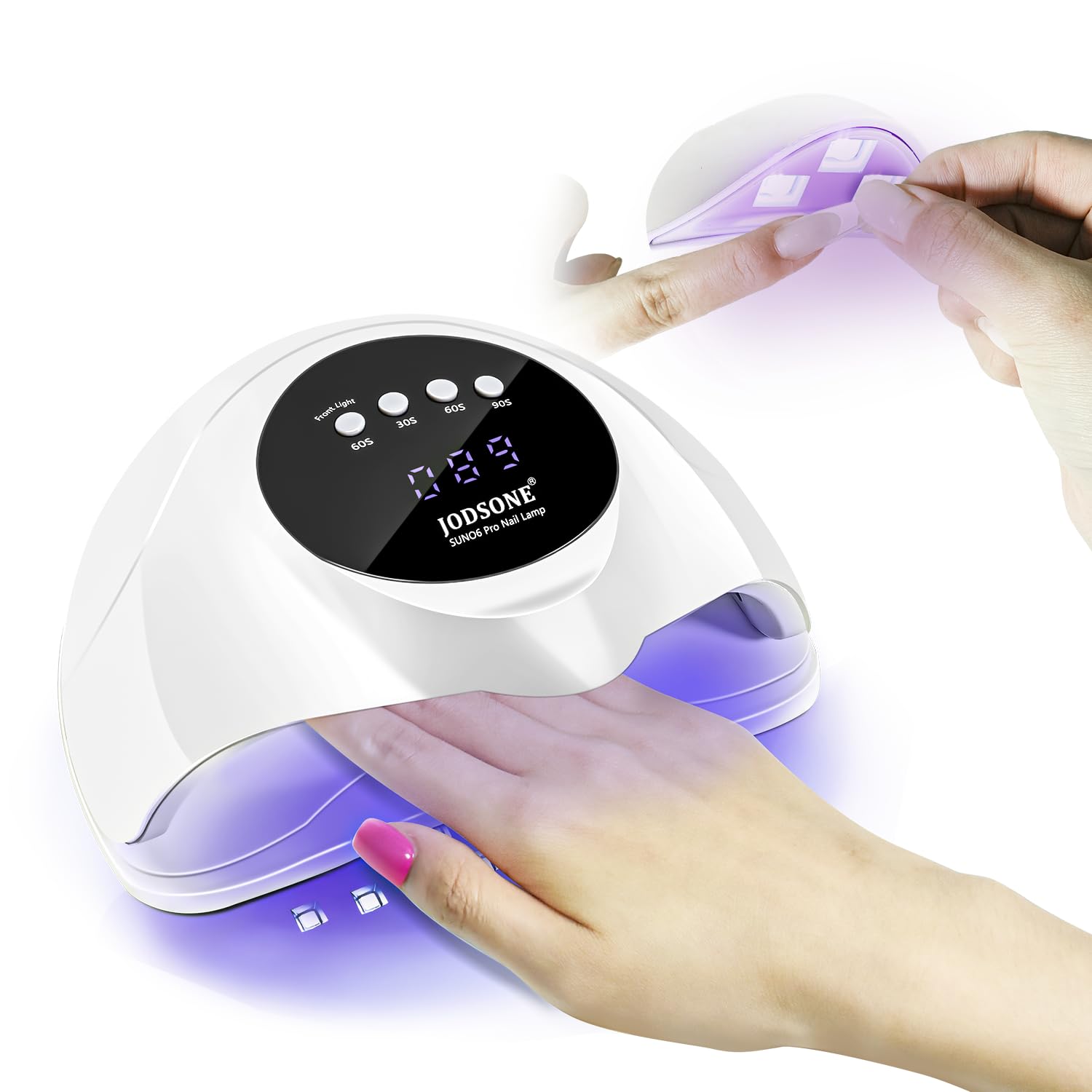 JODSONE U V LED Nail Lamp front view for precise gel curing